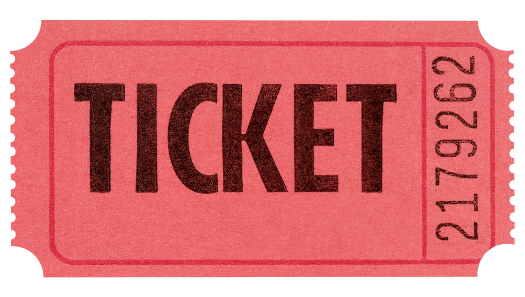 50/50 Raffle Ticket